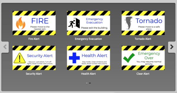 Alert Slides Retriever Digital Signage