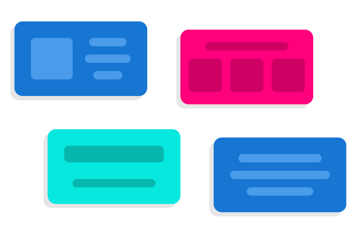 Digital signage template library